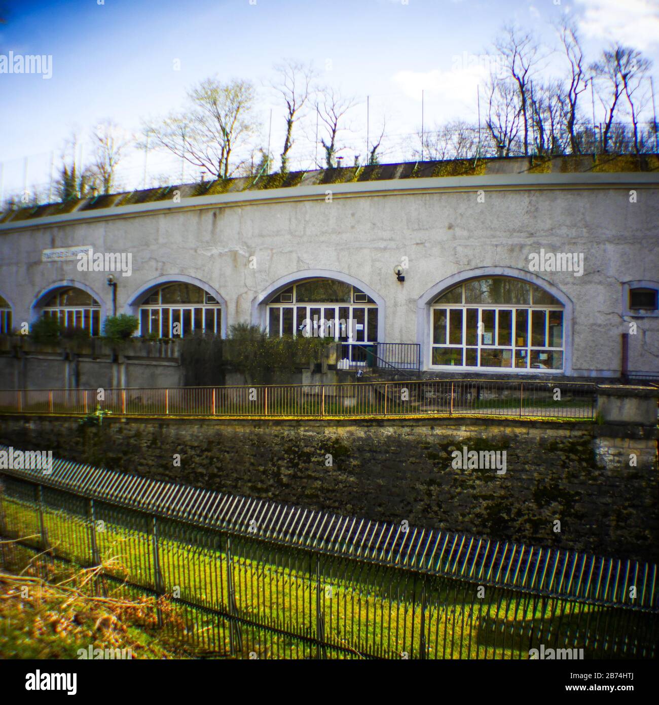 Militärfort, Saint-Priest, Frankreich Stockfoto