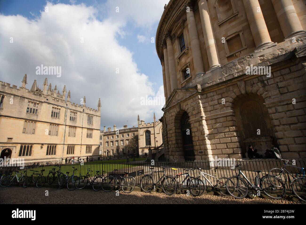 Oxford, Oxfordshire, UK 03 09 2020 The Radcliffe Camera and All Souls College in Oxford UK Stockfoto
