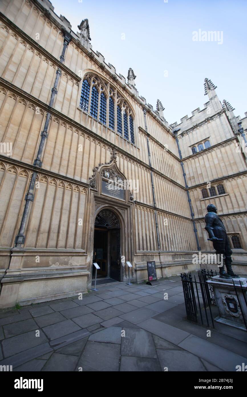 Oxford, Oxfordshire, UK 03 09 2020 The Bodleian Library in Oxford UK Stockfoto