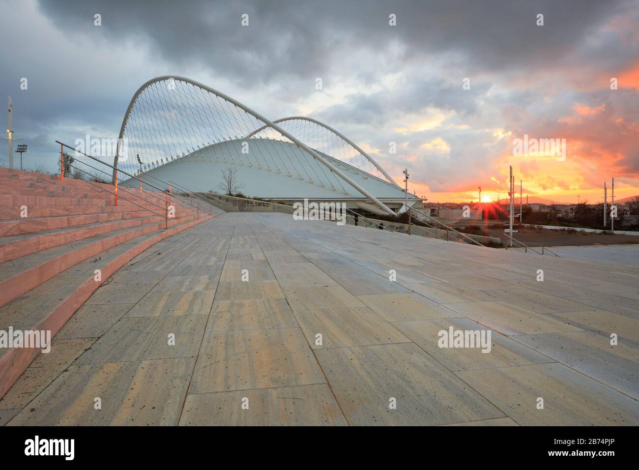 Olympische Velodrom in Athen Stockfoto