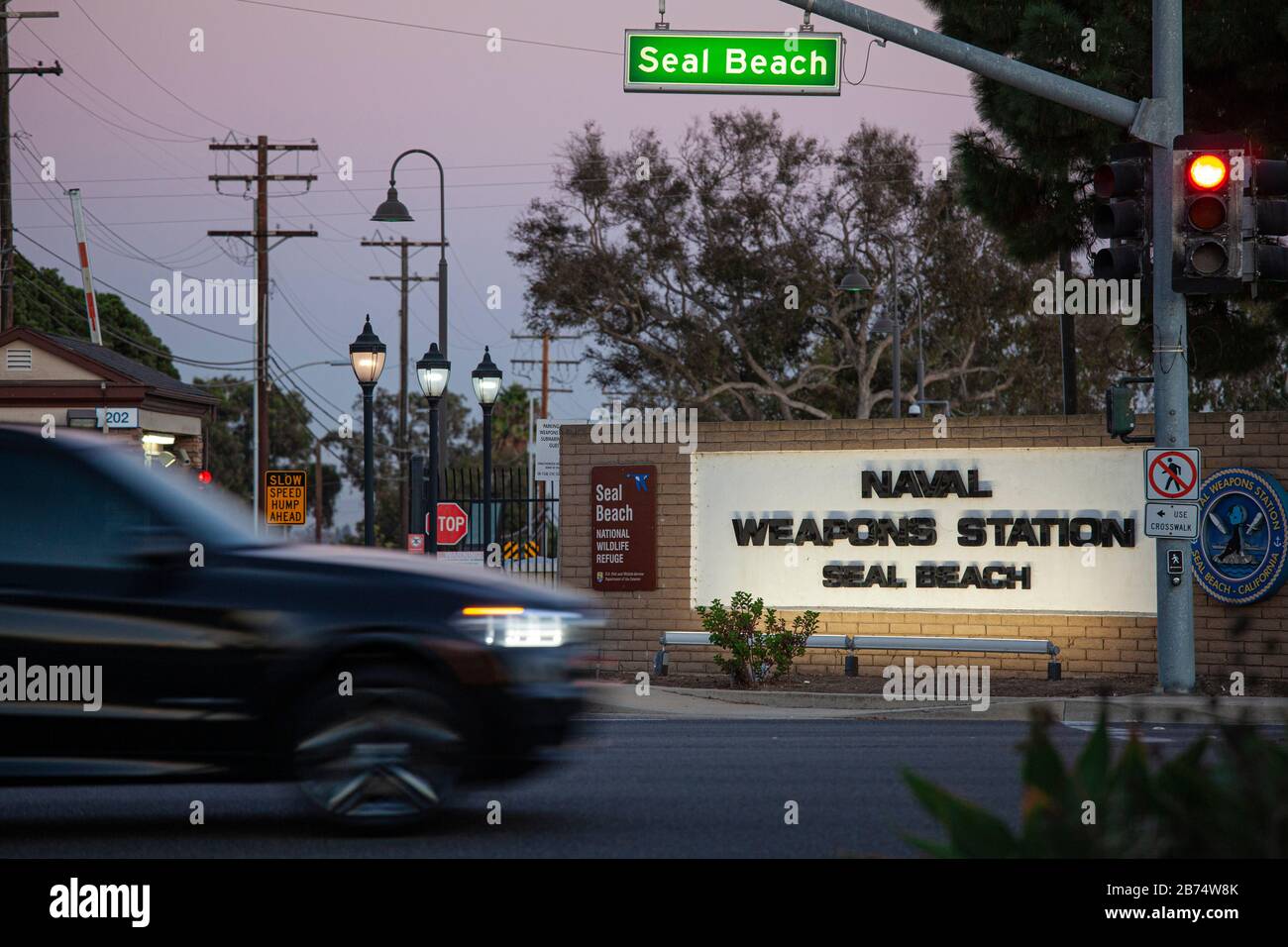 Marine Weapons Station, Seal Beach, Orange County, Kalifornien, USA Stockfoto