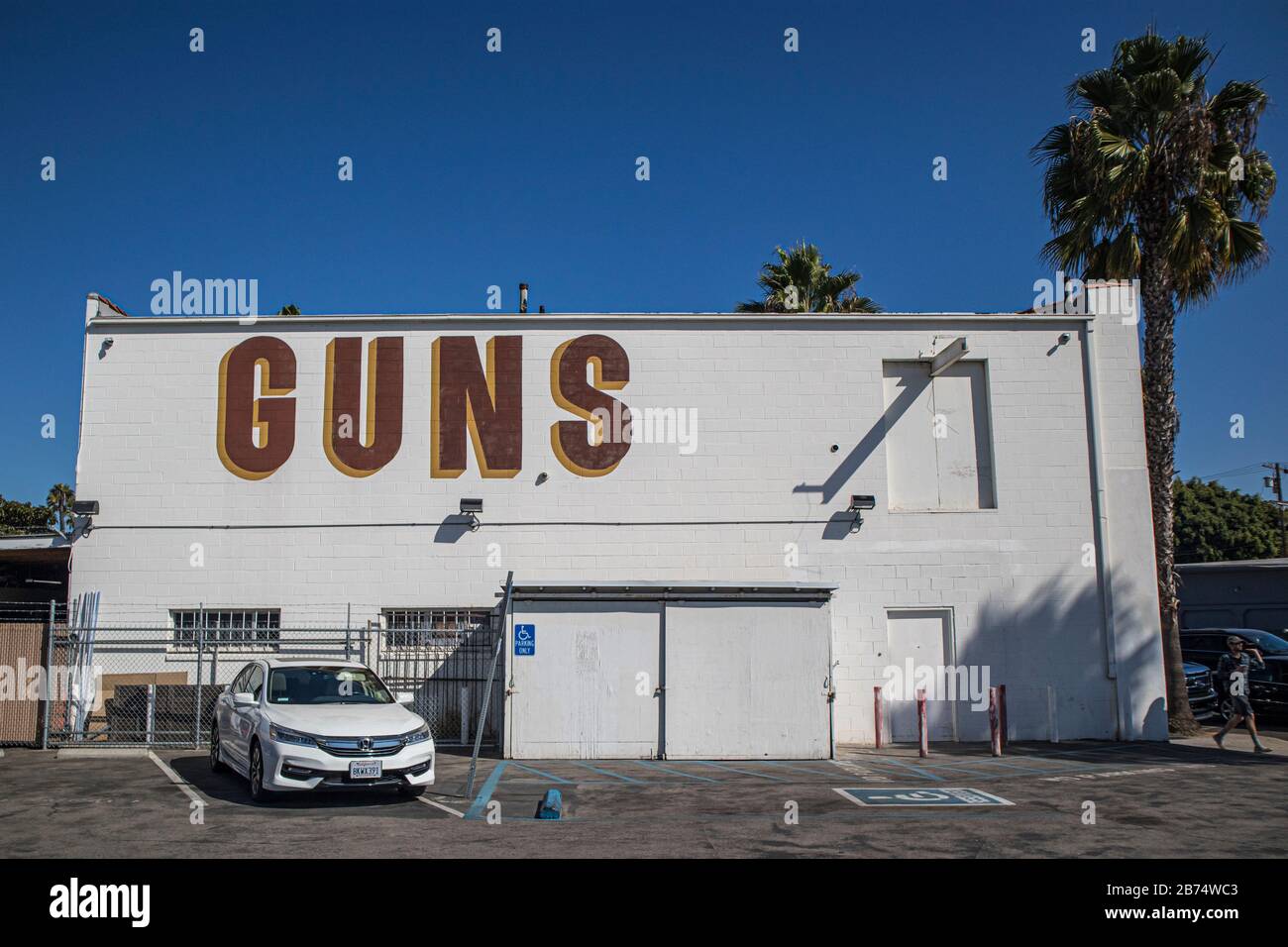 Waffengeschäft, Culver City, Kalifornien, USA Stockfoto