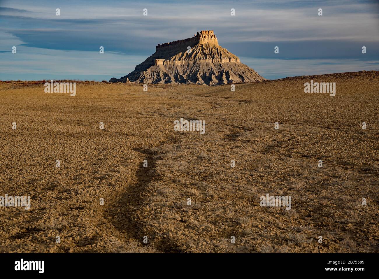 Capitol Reef und Umgebung einschließlich der Badlands von Cainesville, Utah. Stockfoto