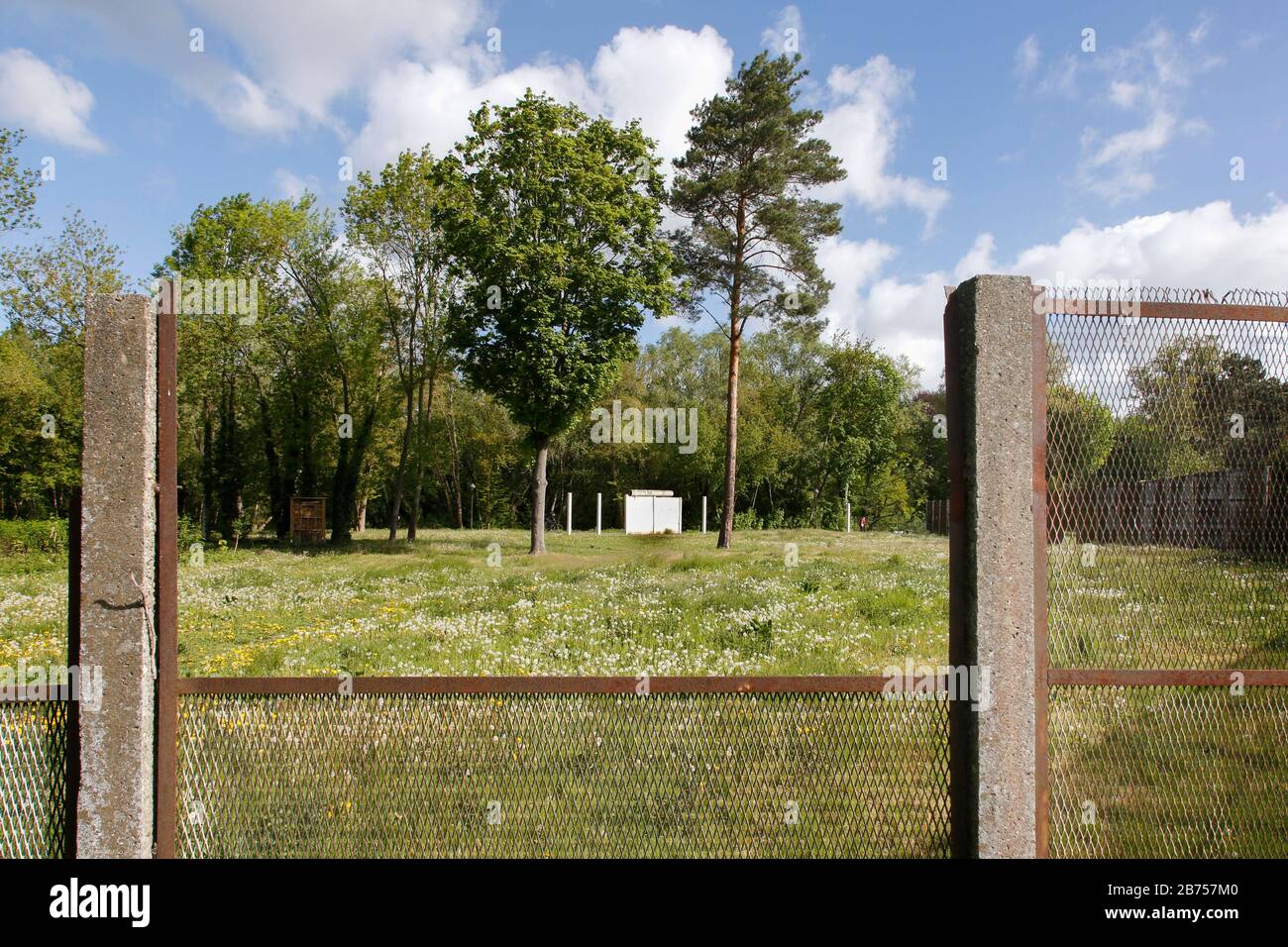 Wanddenkmal am Glienicker See im Berliner Stadtteil Kladow. In diesem