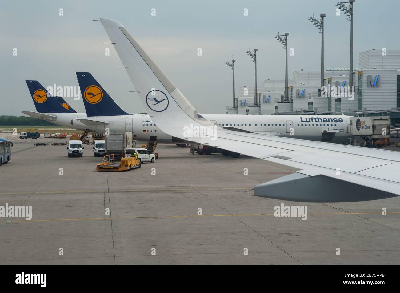 München Franz Josef Strauss Flughafen Parken www.alamy.de