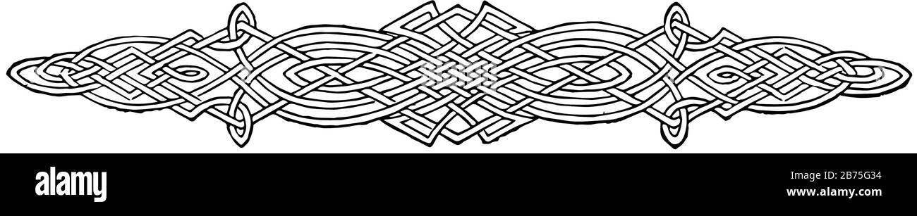 Dieses Doodad-Design gehört zu den späten neunziger Jahren, Vintage-Linien-Zeichnung oder Gravier-Illustration. Stock Vektor