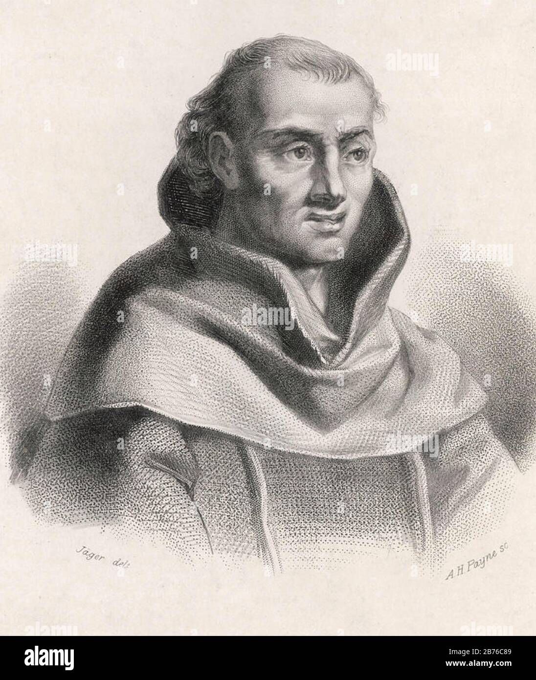 JOHANN TETZEL (c 1465-1519) Domherr und Prediger des Heiligen römischen Imperiums, berühmt für den Verkauf von Ablasshandel. Stockfoto