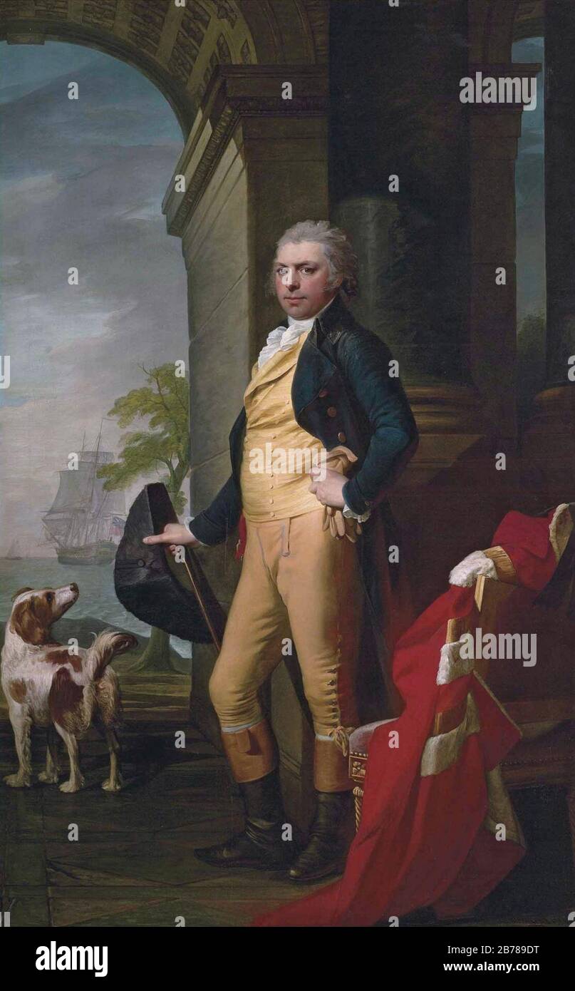 George Hay (1753-1804), 7. Marquess of Tweeddale, von Jean-Laurent Mosnier. Stockfoto