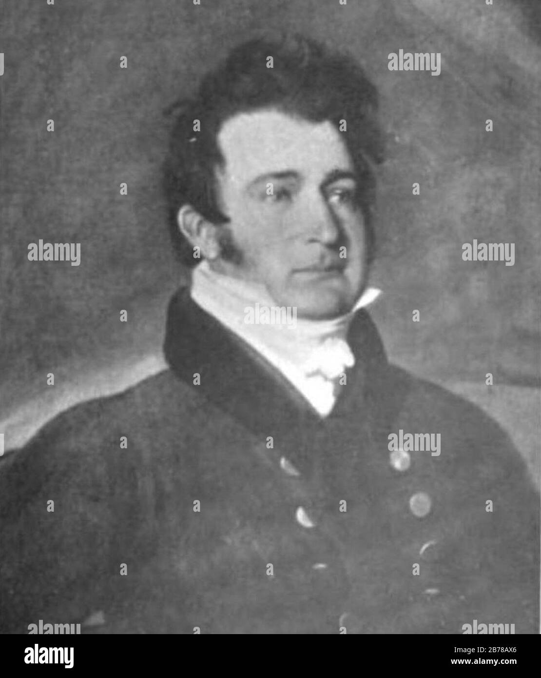 George Howard (Gouverneur Von Maryland). Stockfoto