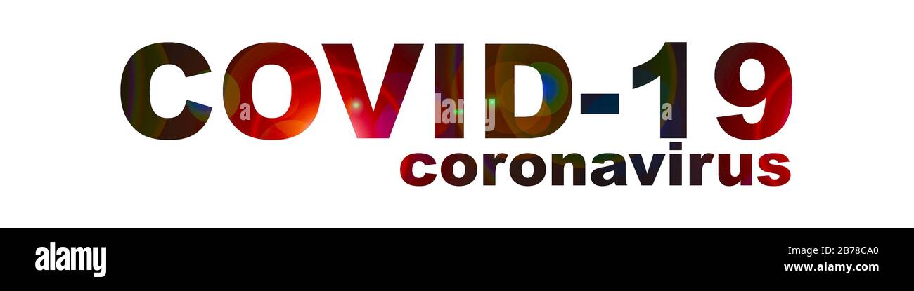 Coronavirus COVID-19 - 2019 Coronavirus Disease Stockfoto