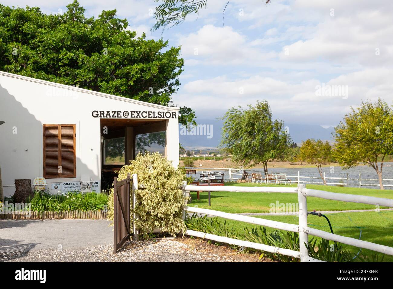 Das Graze Excelsior Restaurant in Excelsior Wine Estate, Robertson