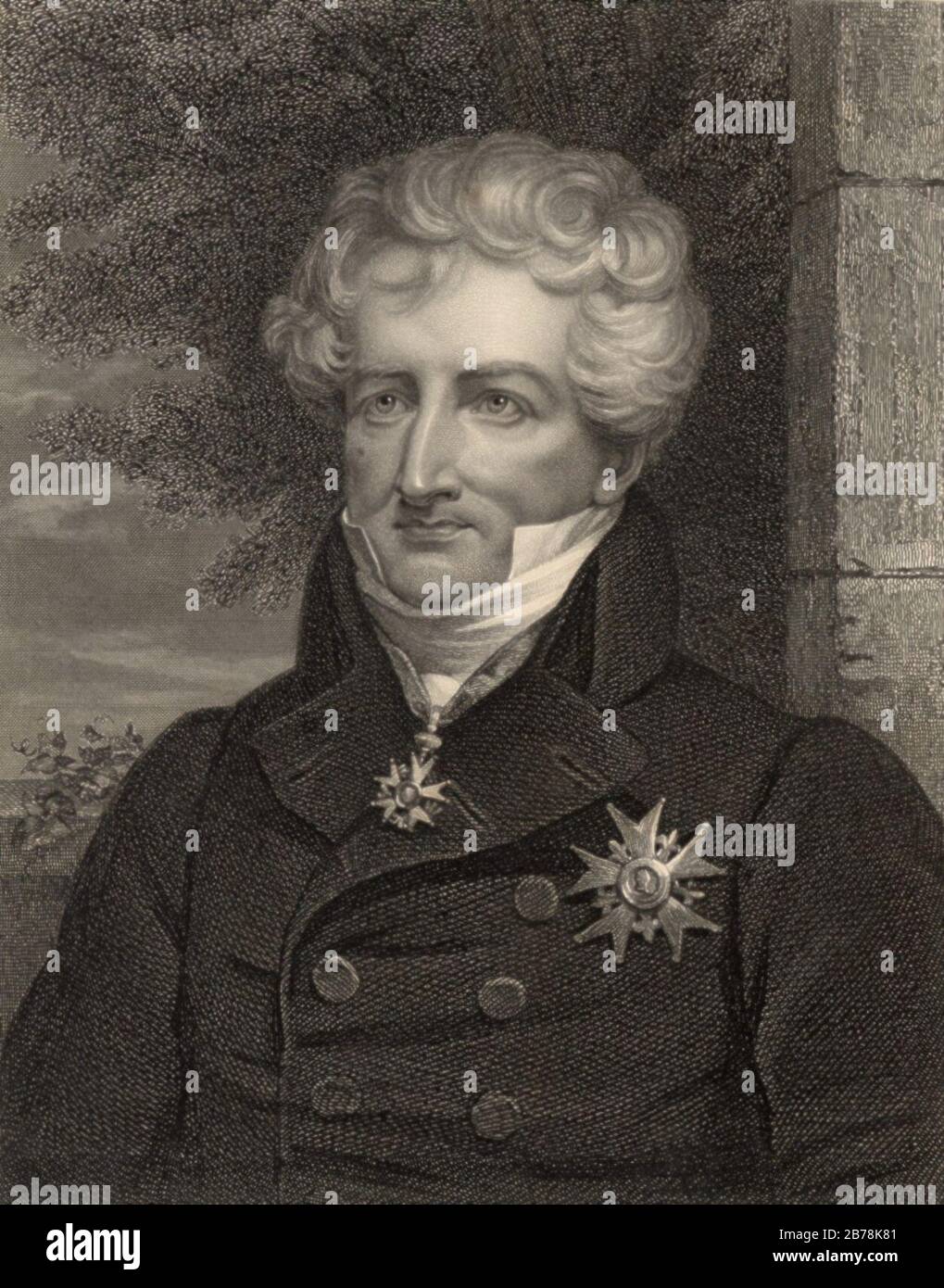 Georges Cuvier groß. Stockfoto