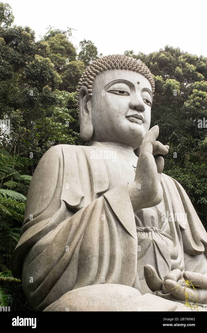 Buddha von Chin Swee Caves Temple, Pahang, Malaysia Stockfoto