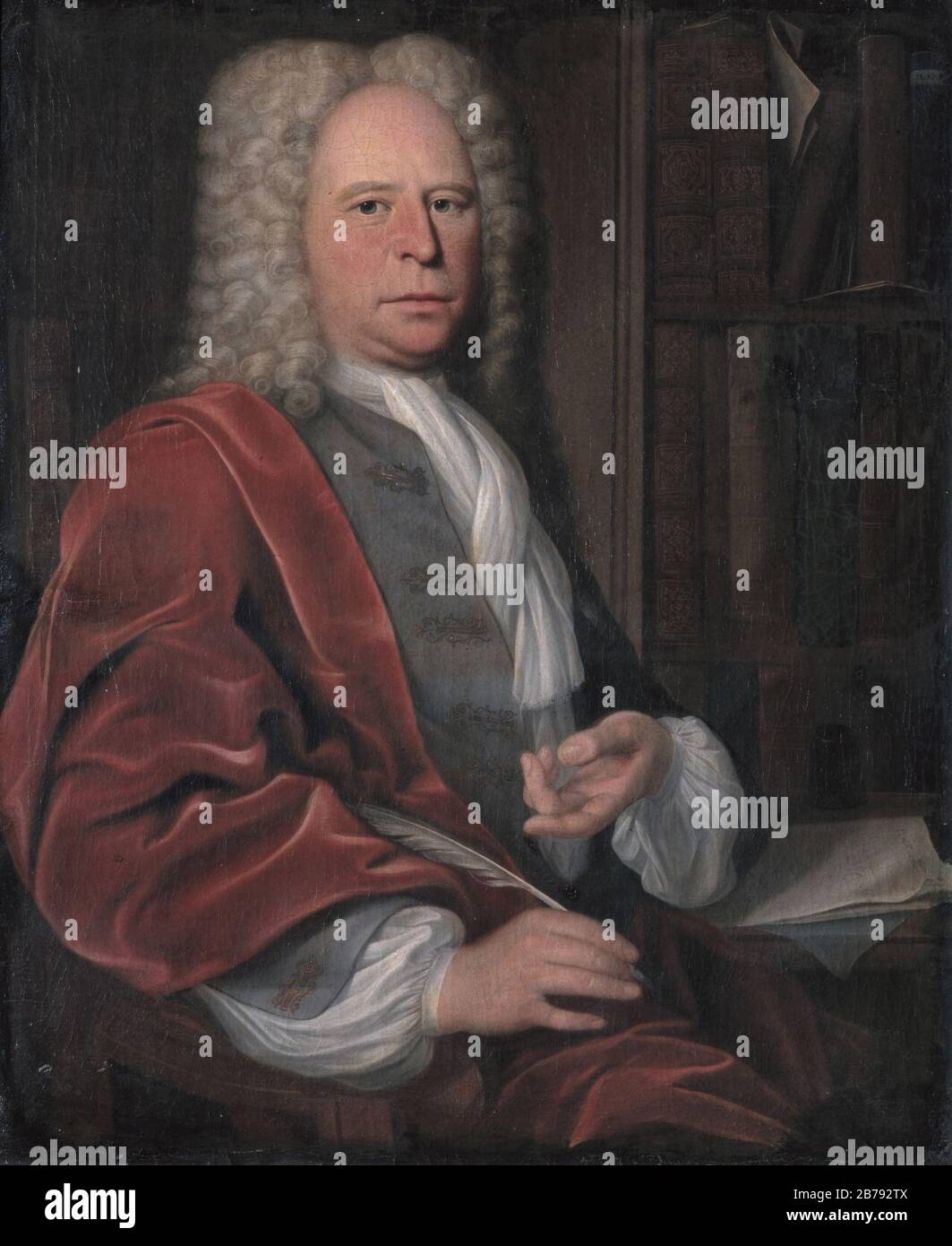 Gerhardus Dumbar (1680-1744), von Gerhard Jan Palth. Stockfoto