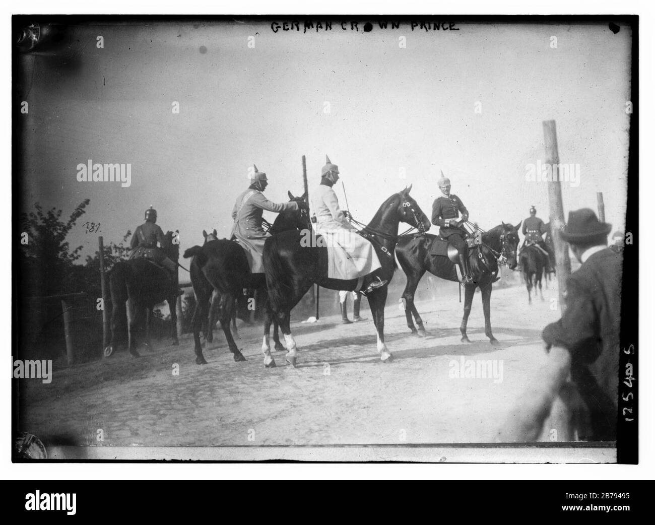 Deutsche Kronprinz Stockfoto