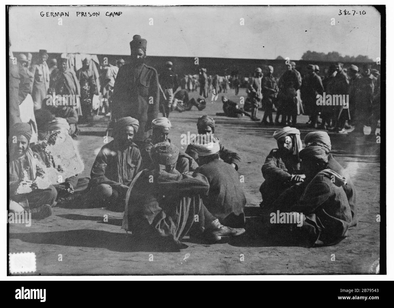 Deutsches Gefangenenlager Stockfoto
