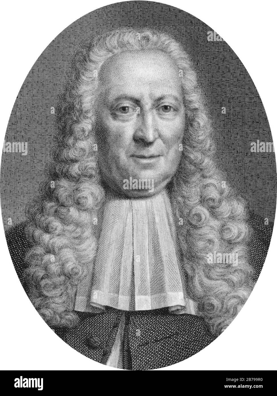 Gerrit Hooft (1687-1767) Tür Jan Wandelaar. Stockfoto