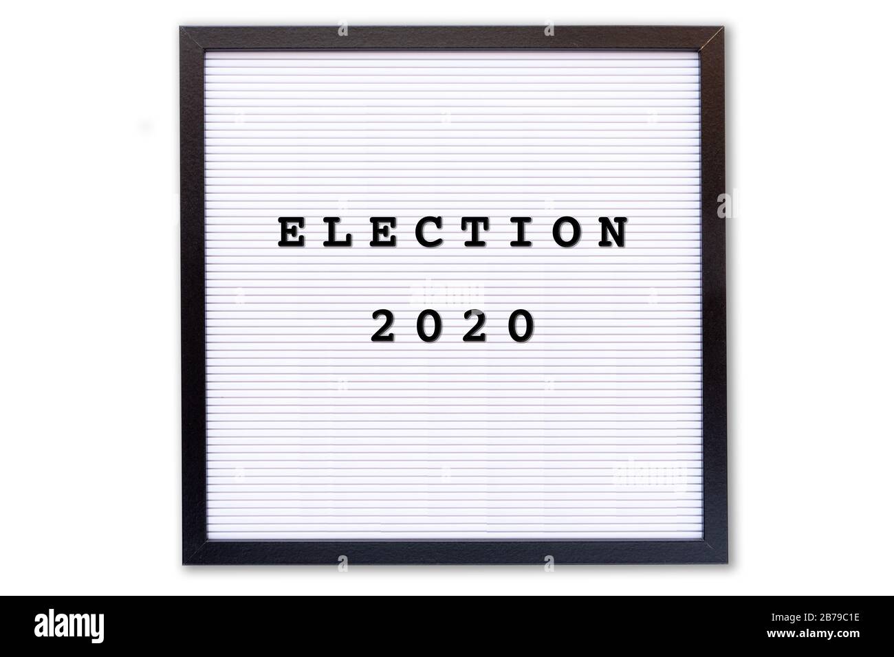 US-Präsidentschaftswahl 2020 - US-Wahl 2020 - Wahlen - Demokratiepolitik - Demokratiepartei - Republikanische Partei Stockfoto