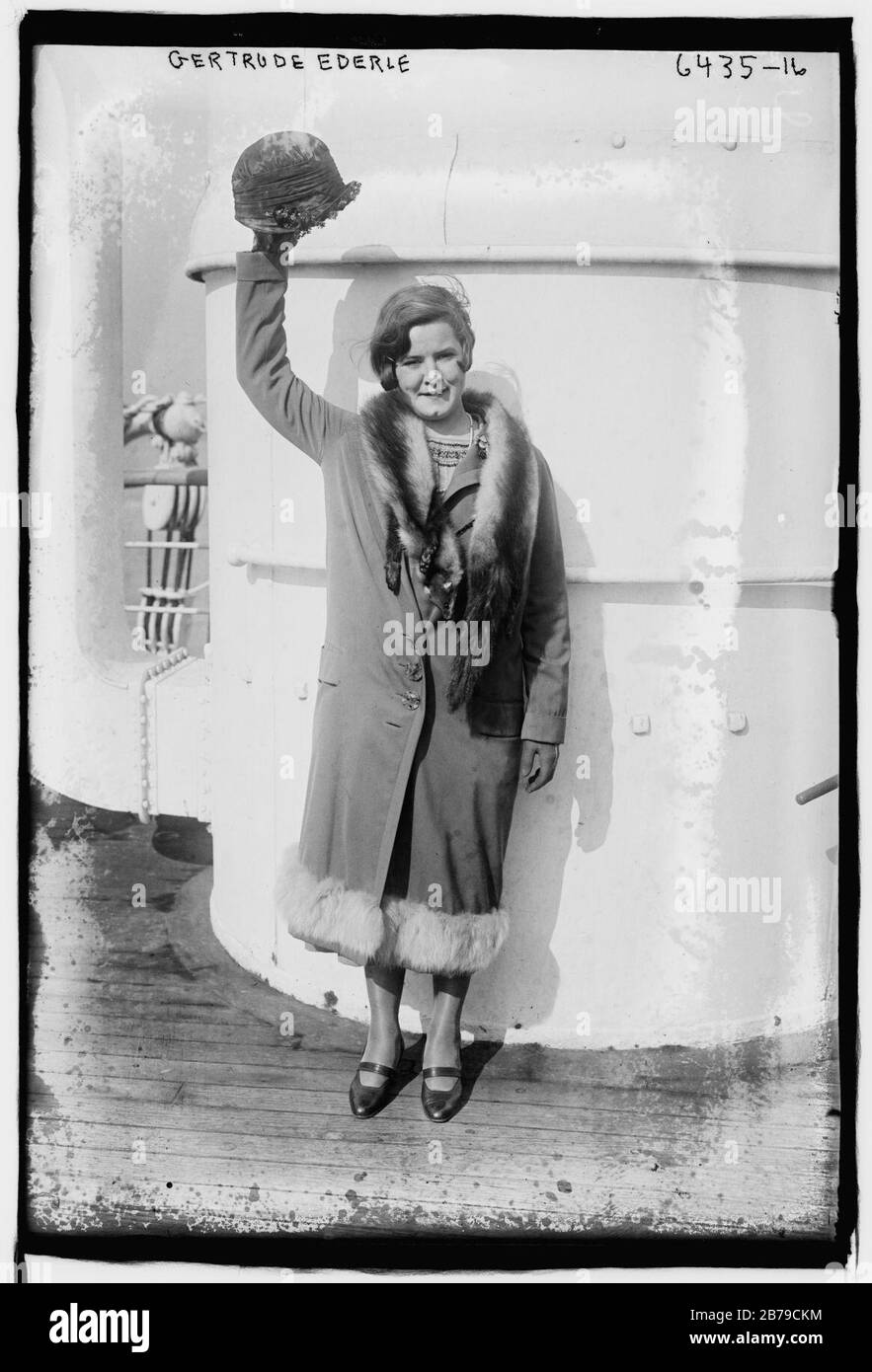 Gertrude Ederle Stockfoto