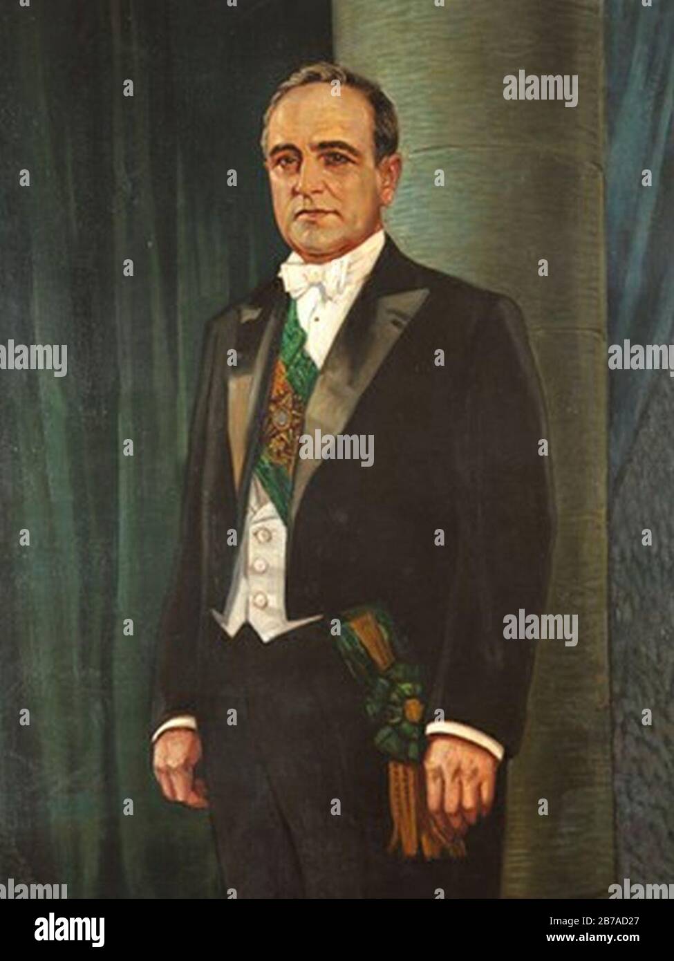 Getúlio Vargas (pintura). Stockfoto
