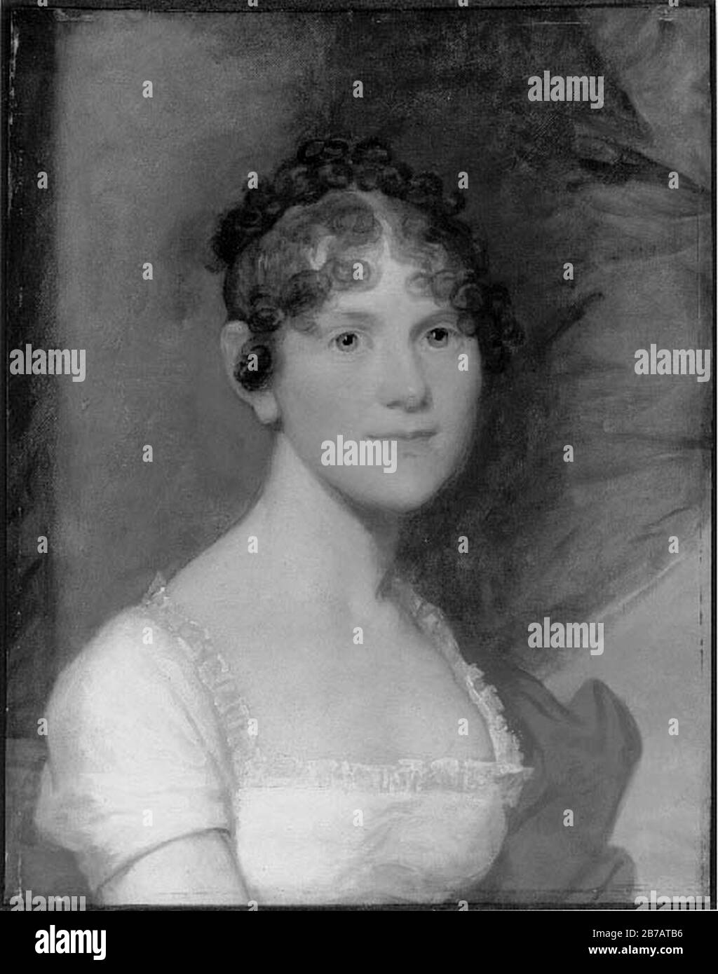 Gilbert Stuart - Maria Bartlett (Mrs Joseph Hall, Jr.) Stockfoto