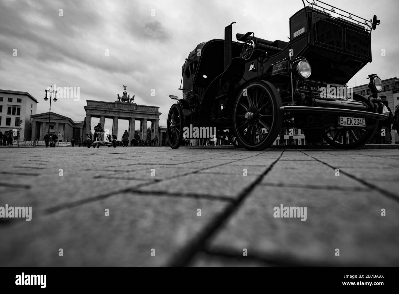 Brandeburgh Tor in berlin deutschland Stockfoto
