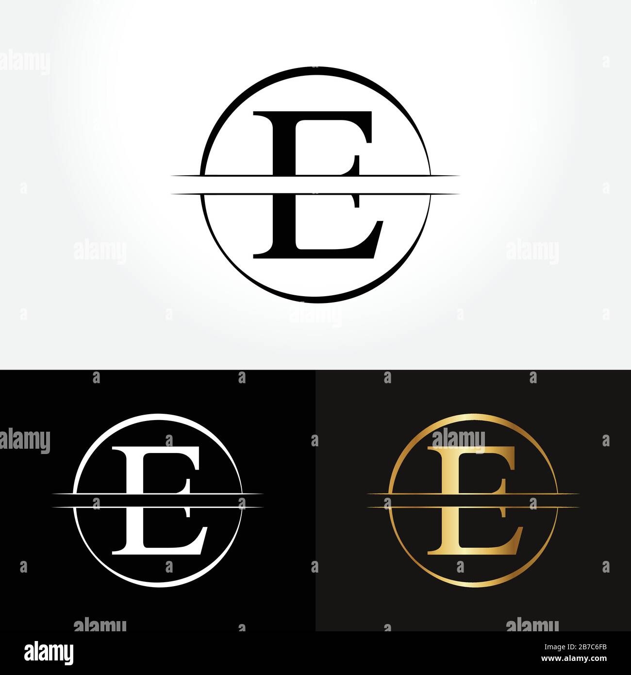Buchstabe E Logo Stockfotos Und Bilder Kaufen Alamy