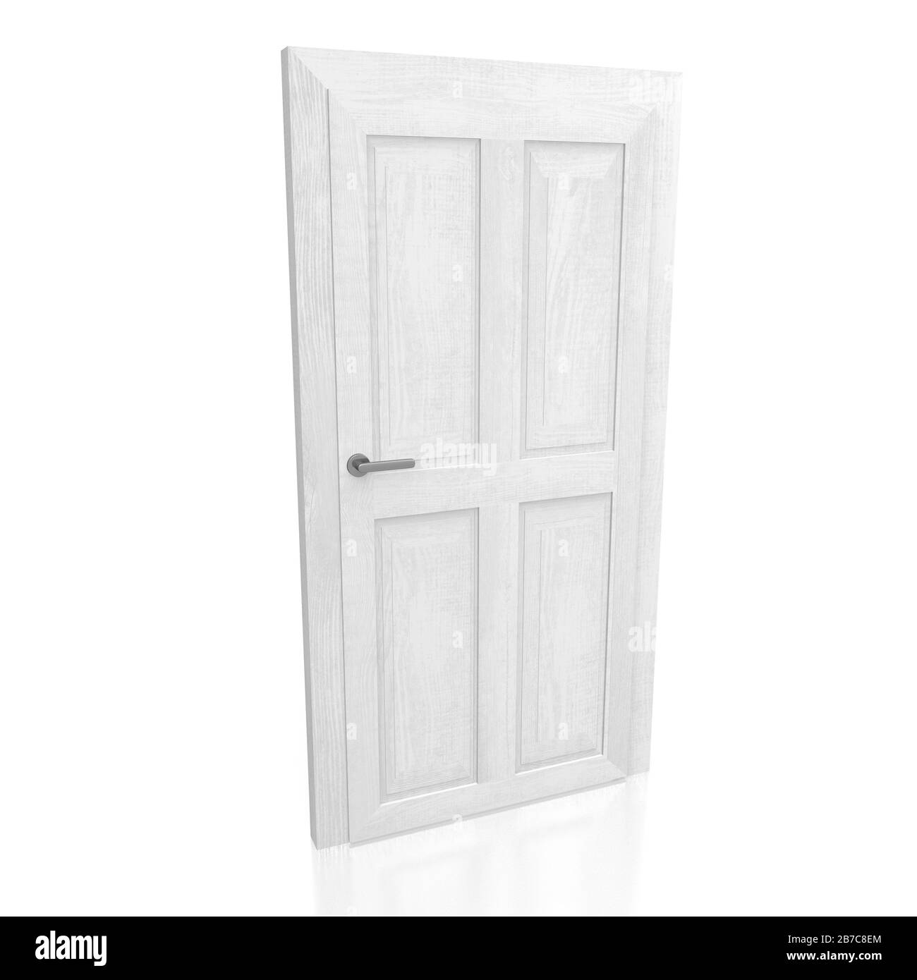 3D-Türkonzept Stockfoto