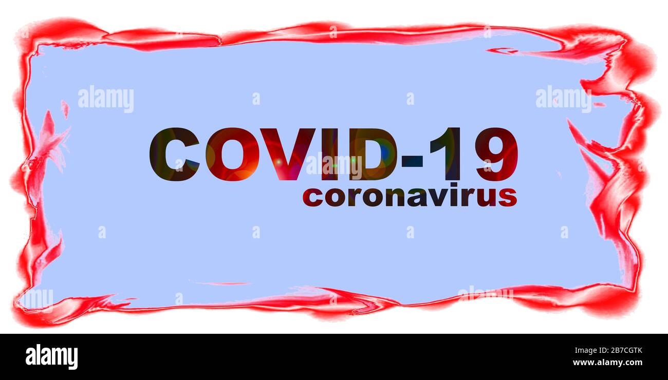 Coronavirus COVID-19 - 2019 Coronavirus Disease Stockfoto