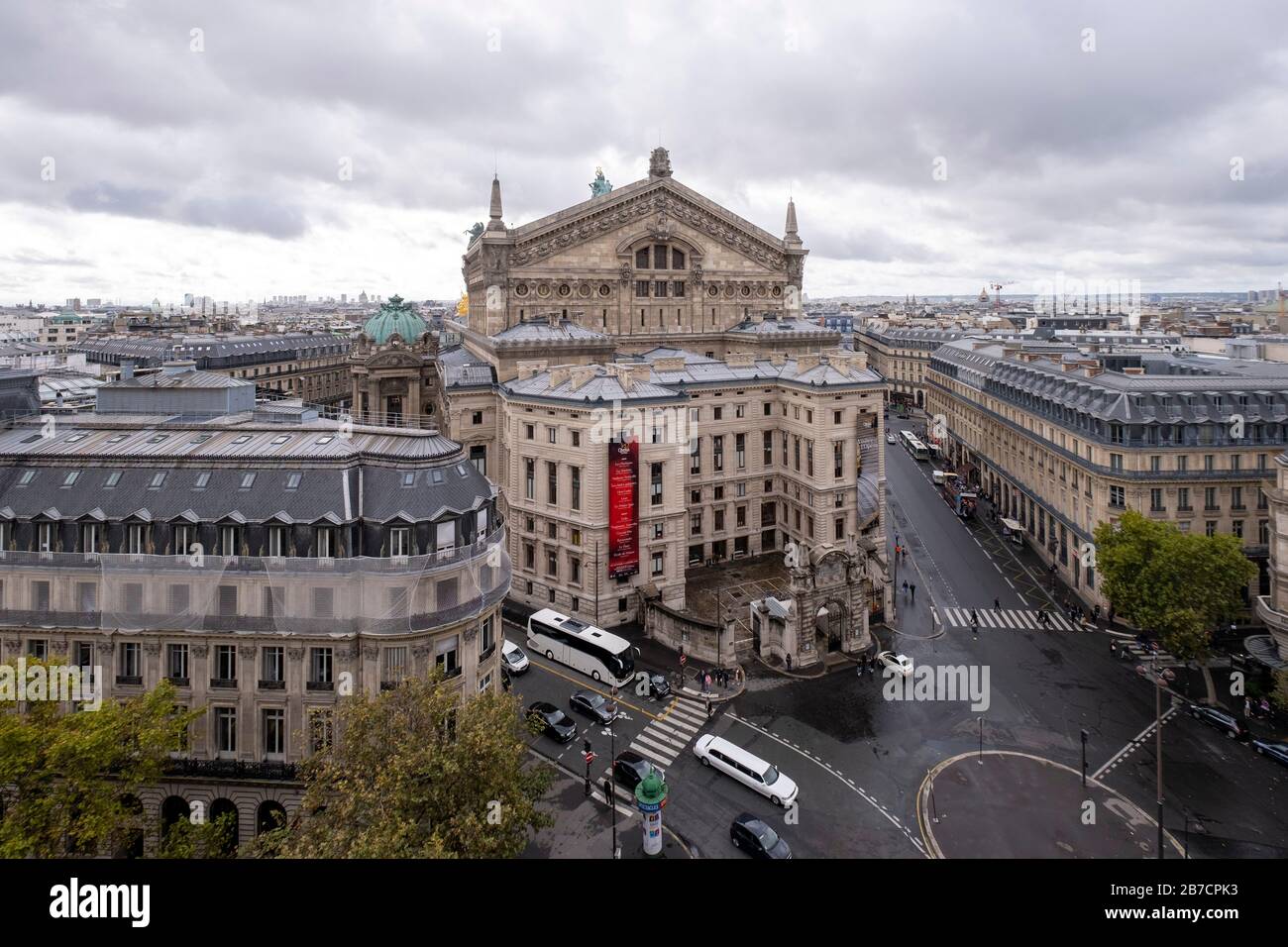 Paris Opera aka Academie Nationale de Musique, Paris, Frankreich, Europa Stockfoto