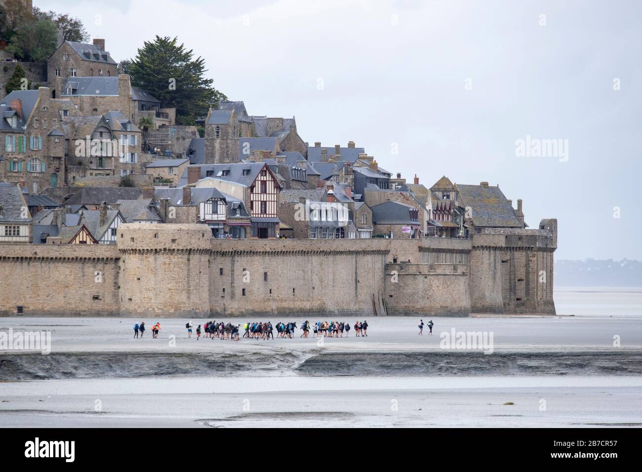 Mont Saint-Michel, Normandie, Frankreich, Europa Stockfoto