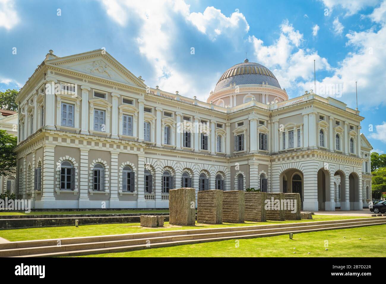 National Museum of Singapore, das älteste in Singapur Stockfoto