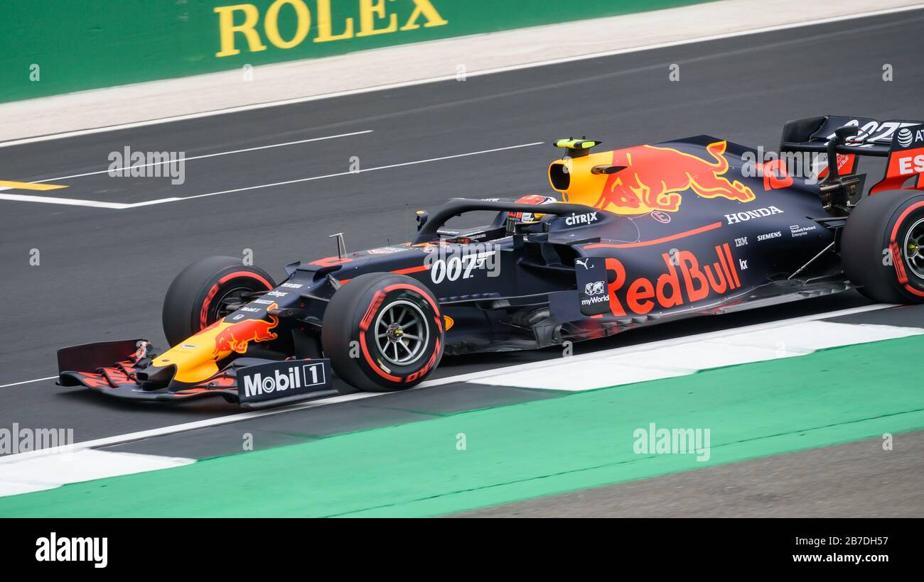 Max Verstappen 2019 British Grand Prix, Silverstone, Northamptonshire Stockfoto