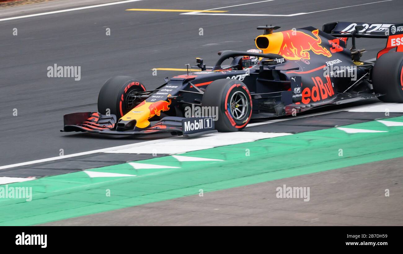 Max Verstappen 2019 British Grand Prix, Silverstone, Northamptonshire Stockfoto