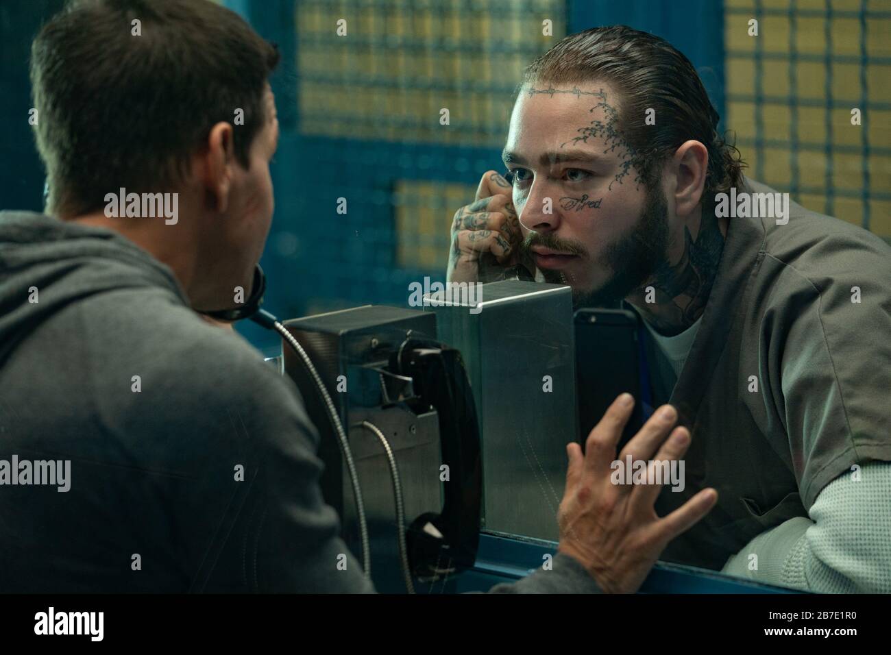 Post Malone, 'Spenser Confidential' (2020) Credit: Daniel McFadden / Netflix / The Hollywood Archive Stockfoto
