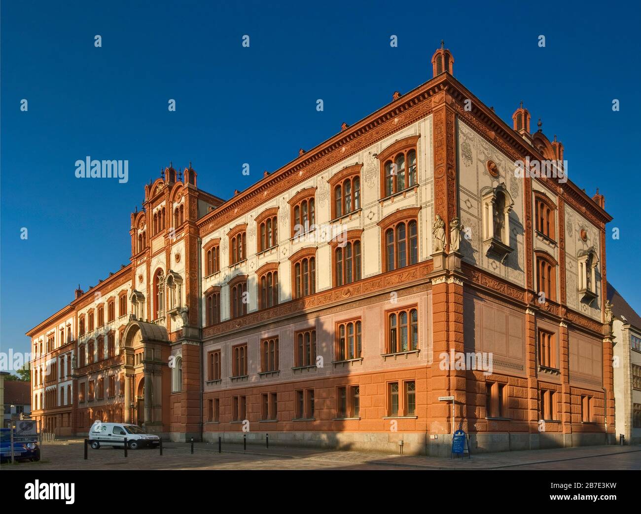 Universität Rostock in Mecklenburg-Vorpommern Stockfoto