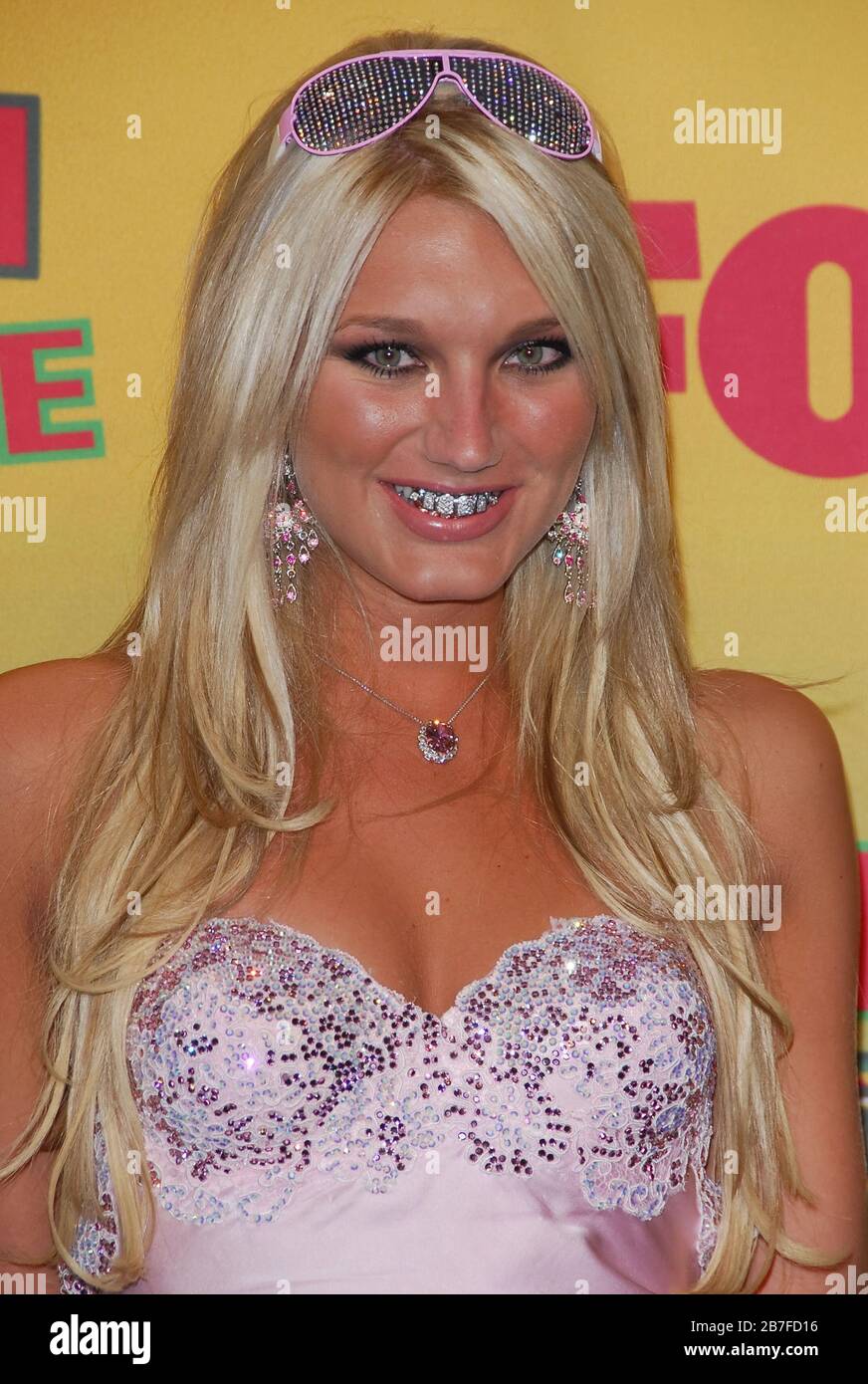 Brooke Hogan bei den Teen Choice Awards 2006 - Presseraum im Gibson Amphitheter in Universal City, CA. Die Veranstaltung fand am Sonntag, den 20. August 2006 statt. Foto von: SBM / PictureLux Stockfoto