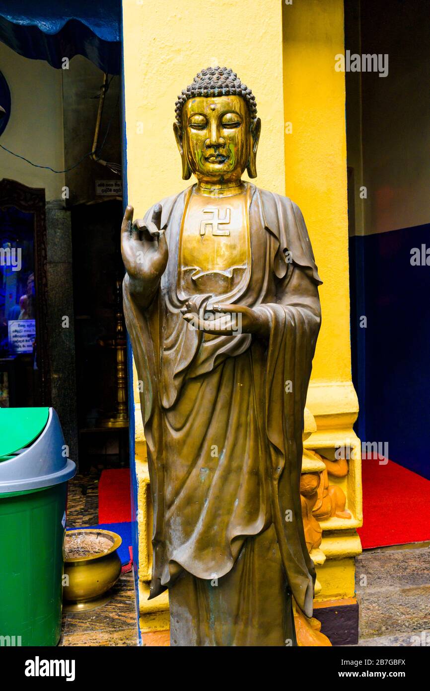 S dasien sri lanka hauptstadt colombo 19 jahrhundert gangaramma tempel