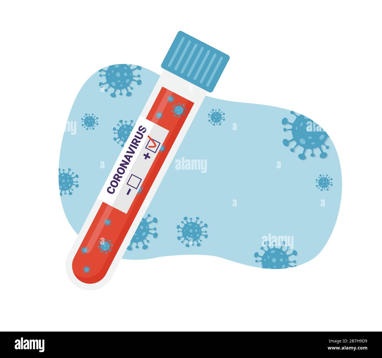 Corona-Virus. 2019-nCoV. Corona-Virus in Wuhan, China, Global Spread und Konzept der Ikone, Corona-Virus Zu Stoppen Stock Vektor