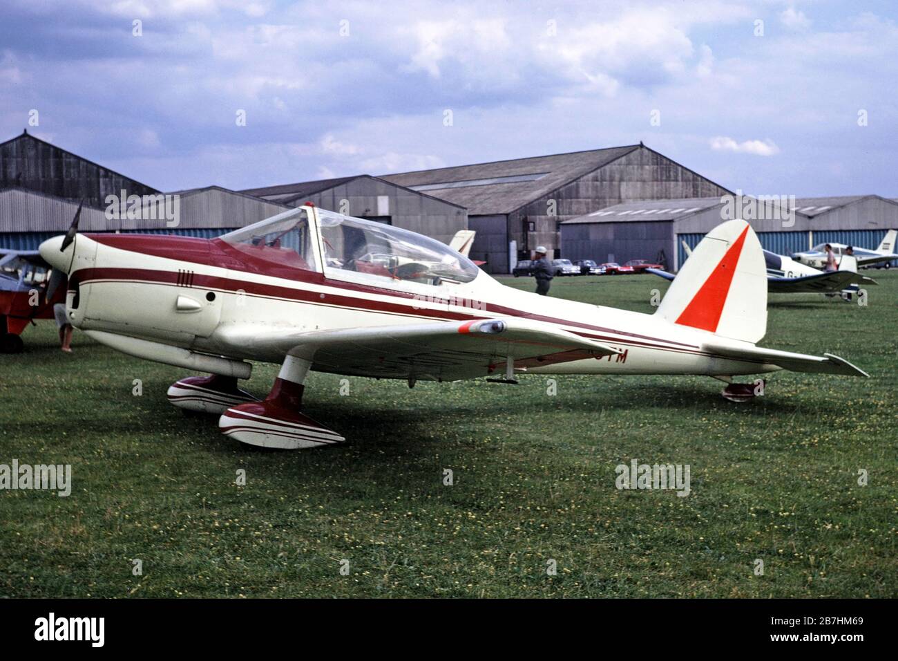 Die Flying for Fun Fair in Sywell im Jahr 1971 Stockfoto