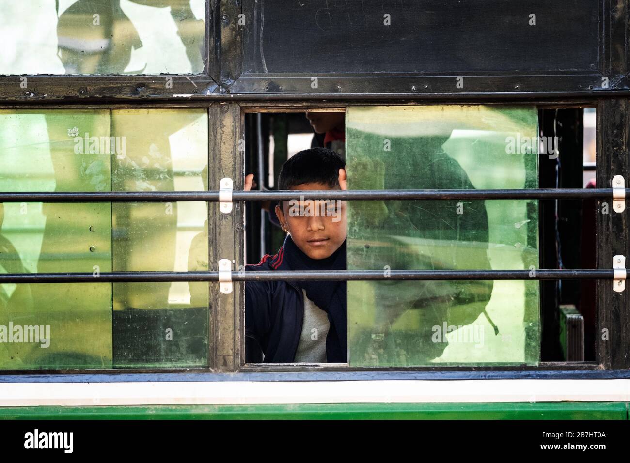 Porträts von Menschen, Pokhara, Nepal Stockfoto