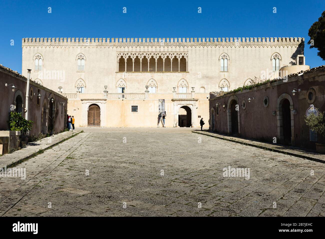 Donnafugata Castle, Ragusa, Sizilien, Italien Stockfoto