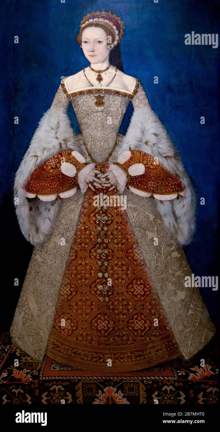 Katherine Parr, Master John, ca. 1545, Stockfoto