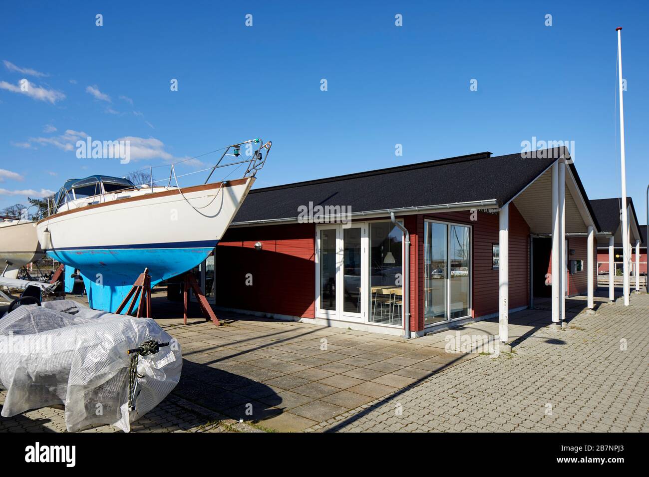 Kopenhagen, Dänemark Skovshoved Havn Marina Stockfoto