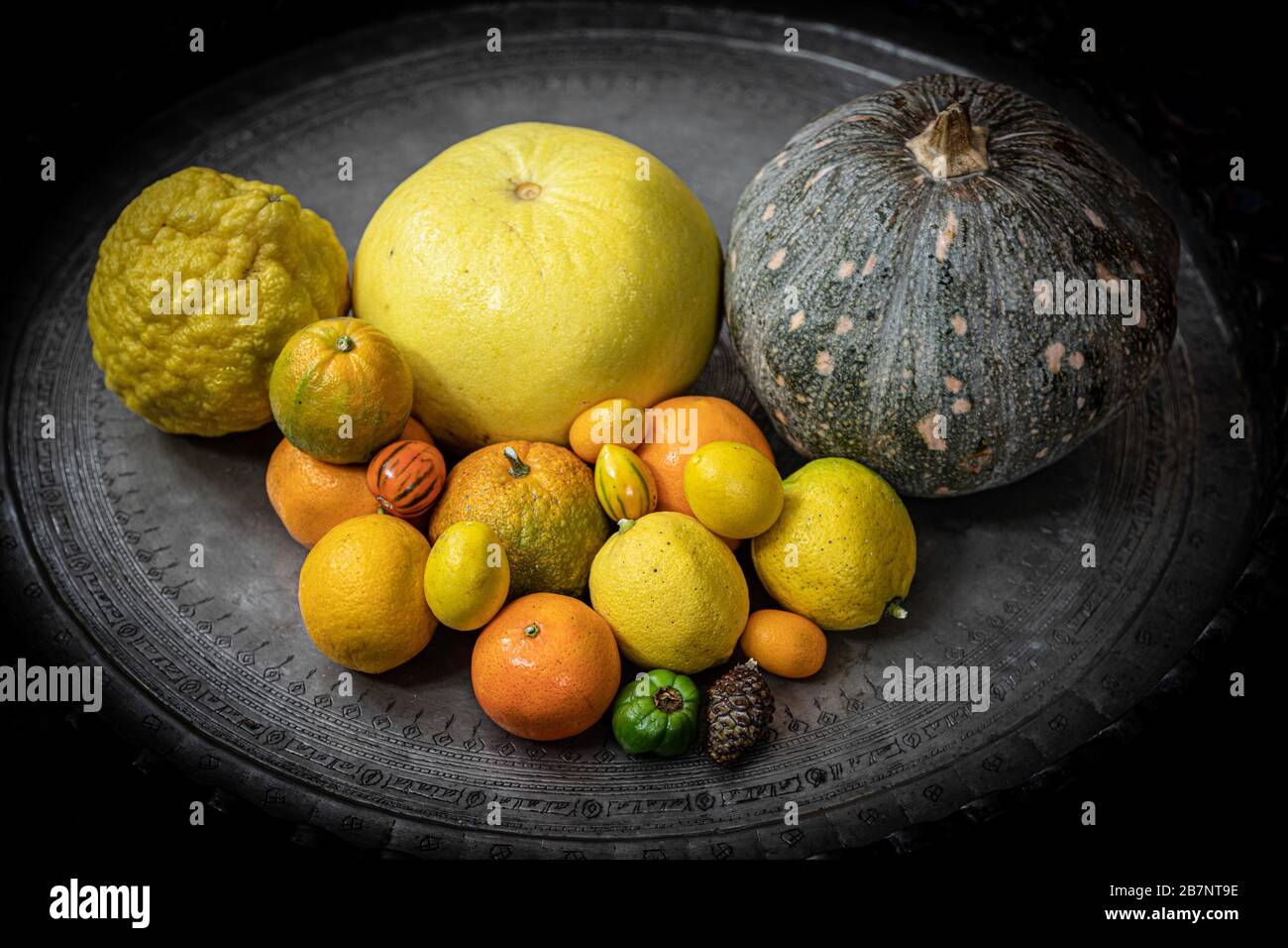 Obstschale Stockfoto
