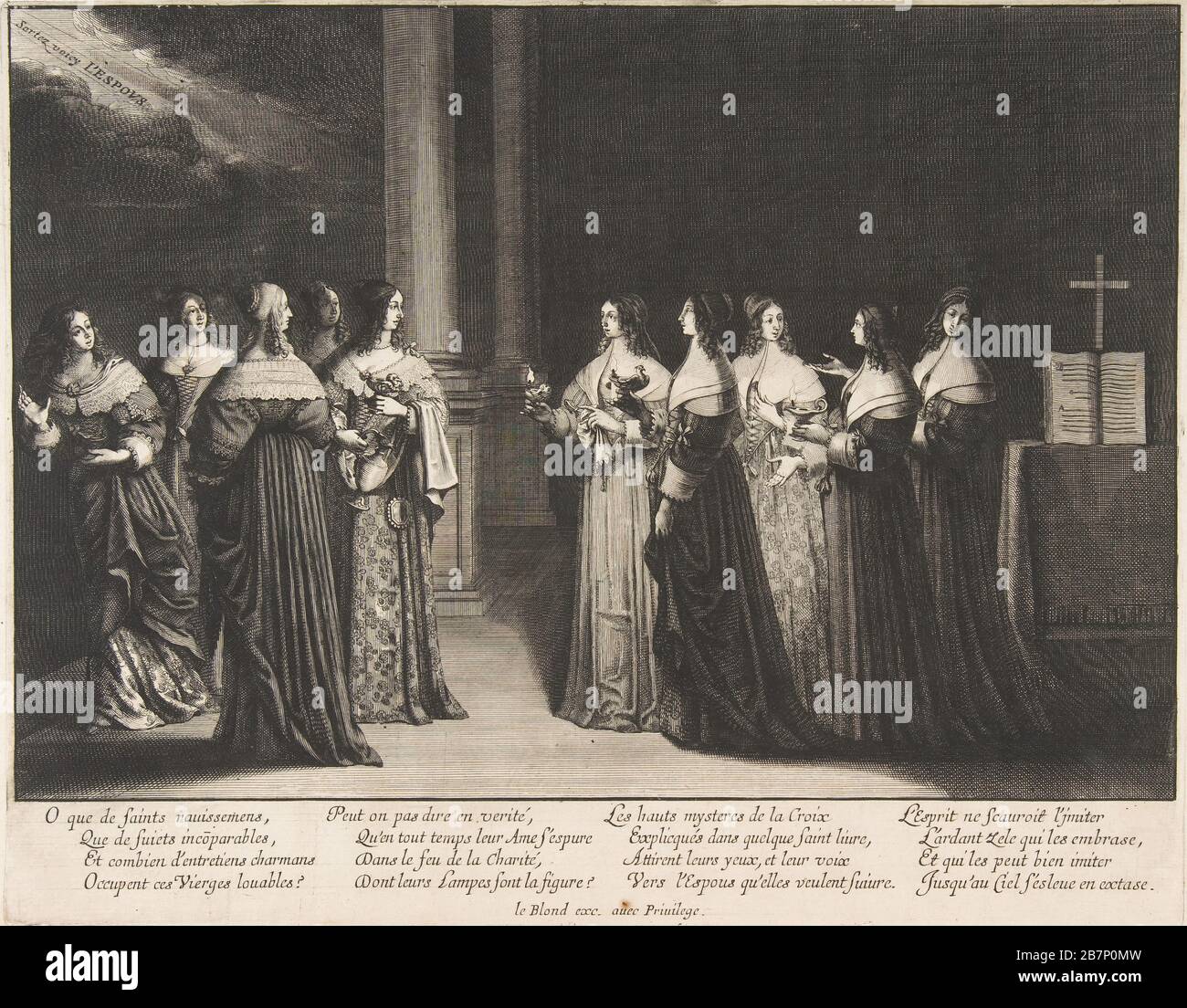 Das gleichnis von den zehn jungfrauen -Fotos und -Bildmaterial in hoher ...