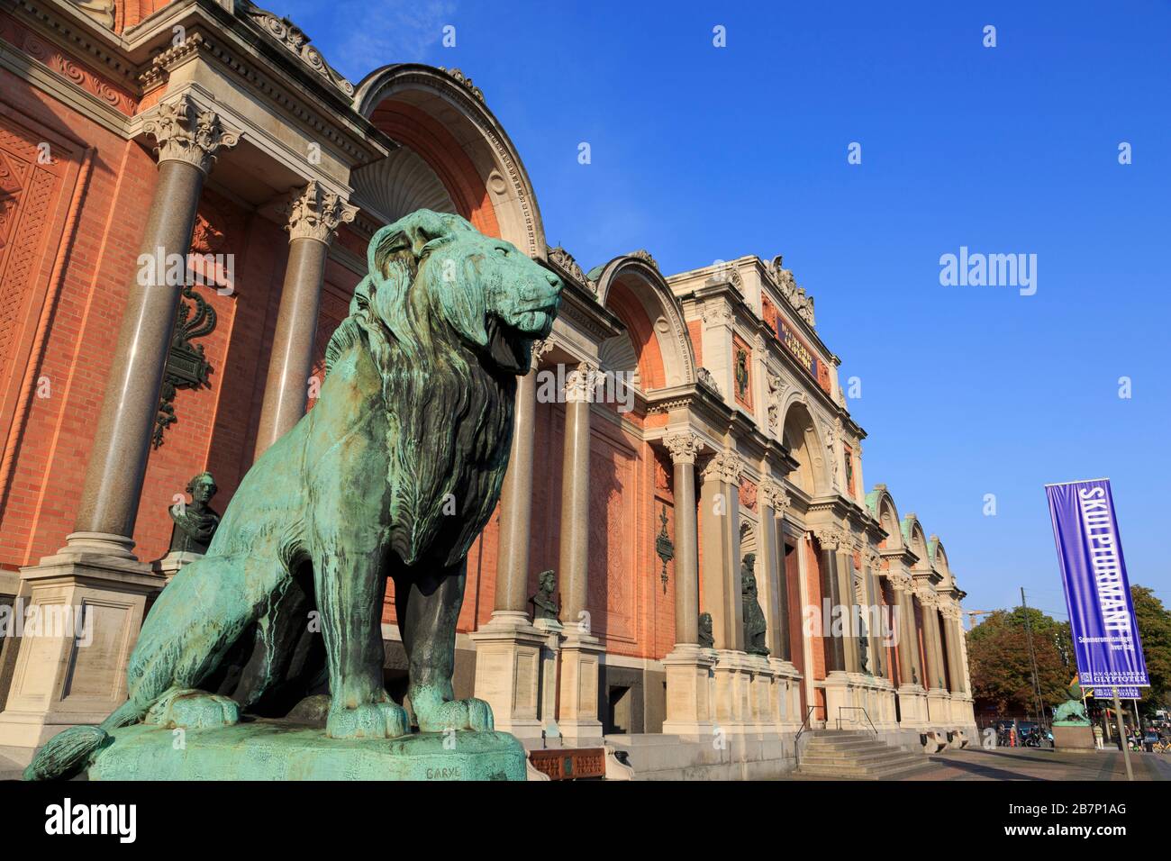 NY Carlsberg Glyptotek Museum, Kopenhagen, Neuseeland, Dänemark, Europa Stockfoto