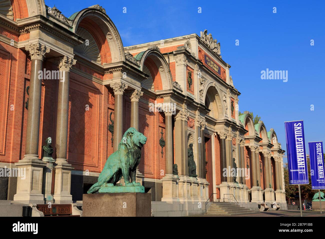 NY Carlsberg Glyptotek Museum, Kopenhagen, Neuseeland, Dänemark, Europa Stockfoto