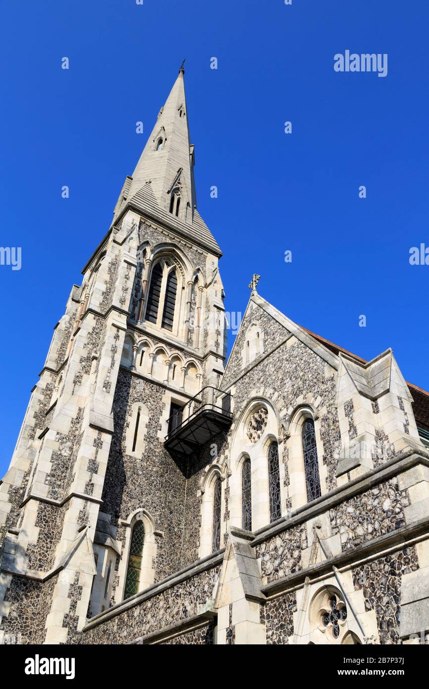 St. Alban Church, Kopenhagen, Neuseeland, Dänemark, Europa Stockfoto