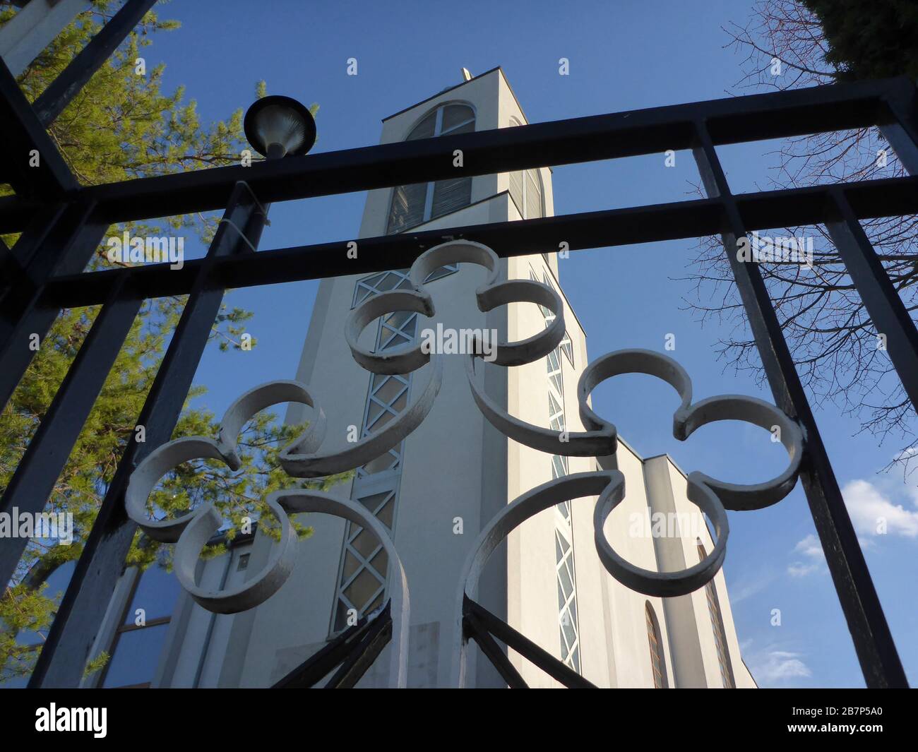 Wien, Wien: Koptische Kirche der heiligen Jungfrau von Zeitoun (Koptische Kirche der seligen Jungfrau von Zeitoun) im Bezirk Hirschstetten, im 22. Tun Stockfoto